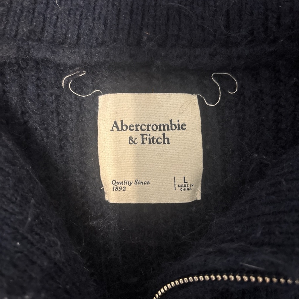 Abercrombie & Fitch Women's Black Turtleneck Sweater